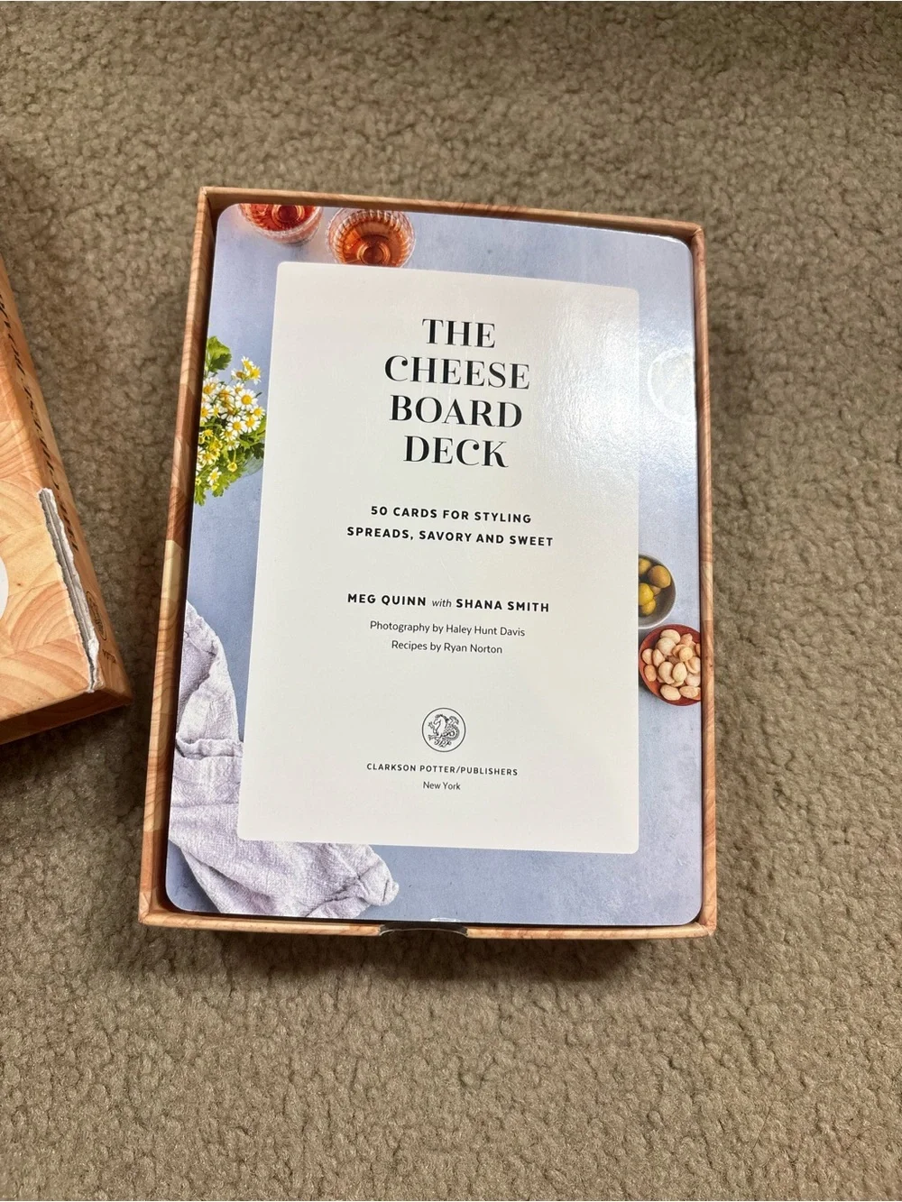 The Cheese Board Deck - Multicolor Food Photography food cards by Meg Quinn